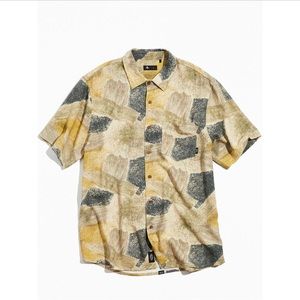 Thrills Brushed Paradise Painted Button Down Size Small